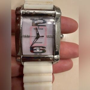 Candino Silver and White Watch